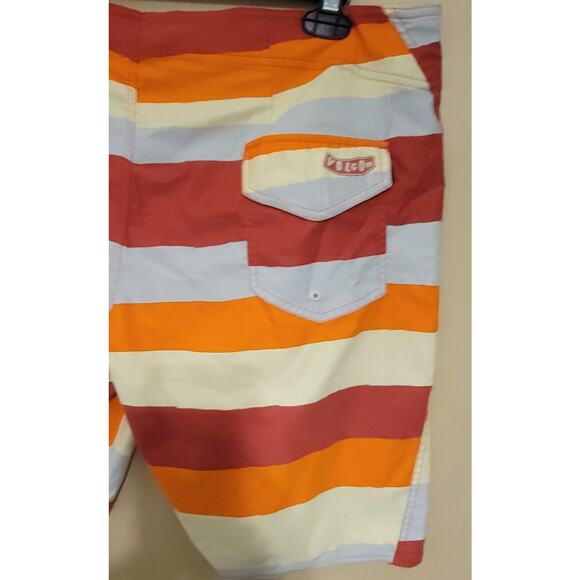 VOLCOM Pure Function 2 Way Stretch Mens Sz 38 Boardshorts Swim Trunks - Picture 6 of 10